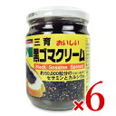 《送料無料》三育フーズ 黒ゴマクリーム 190g×6個 ケース販売