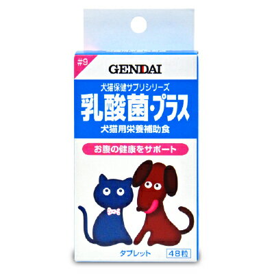 ゲンダイ (GENDAI) 現代製薬 乳酸菌・プラス 48粒