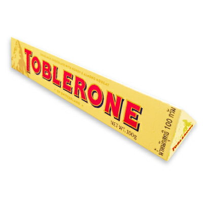 トブラローネ ミルク 100g ［TOBLERONE］【チョコレート チョコ お菓子 スイス お土産 おみやげ】《あす楽》