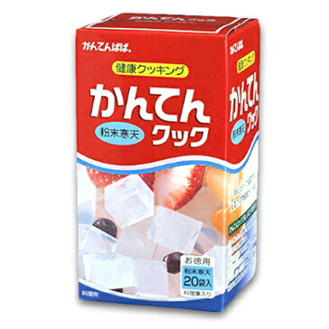 【39ショップ買いまわり期間限定！最大2000円OFFクーポン配布中】かんてんクック 80g （4g×20袋）[伊那食品]【寒天 かんてん カンテン かんてんぱぱ 粉寒天 粉末寒天】