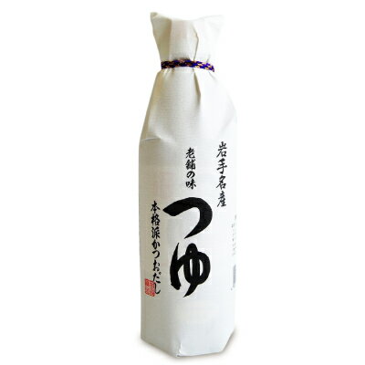 佐々長醸造 老舗の味 つゆ 500ml 岩手名産