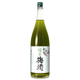 中野BC 緑茶梅酒 1.8L