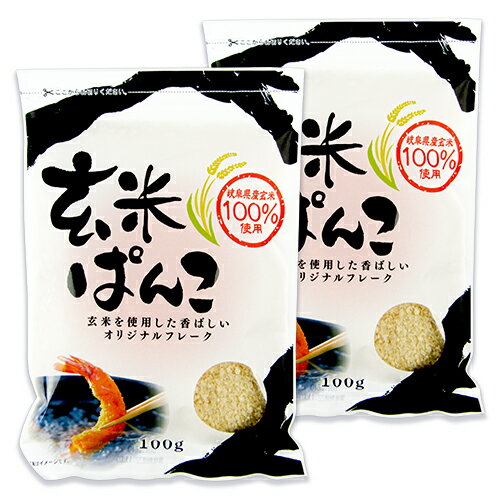 桜井食品 玄米ぱんこ 100g × 2袋 国産