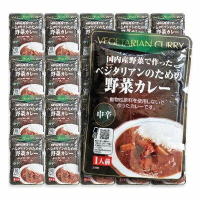 《送料無料》桜井食品 ベジタリアンのための野菜カレー 200g × 20袋 ［レトルト］