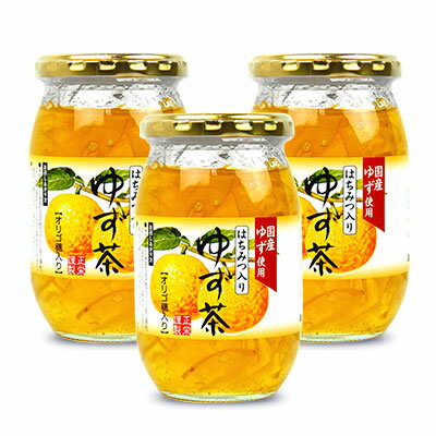 正栄食品 はちみつ入りゆず茶 415g × 3個