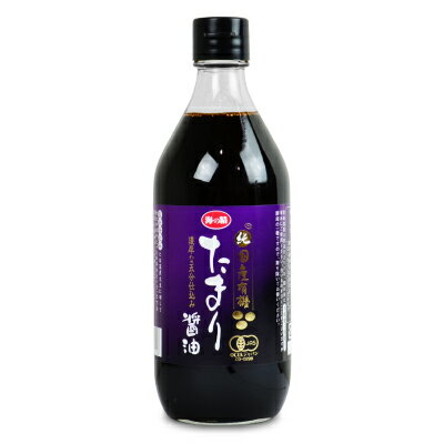 有機JAS 海の精 国産有機たまりしょう油 500ml