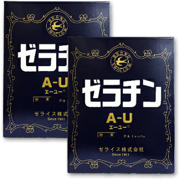 《送料無料》 ゼライス ゼラチン A-U 1kg × 2箱 ［粉末ゼラチン]【ゼラチンAU 業務用 冷菓 ゼリー ムース 製菓材料】《あす楽》