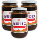 【最大10%OFF!GW限定まとめ買いクーポン配布中!】《送料無料》ムソー 梅醤エキス 350g × 3本