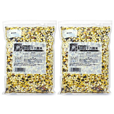 《メール便で送料無料》旭印 業務用十六穀 500g × 2個 旭食品