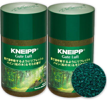 《送料無料》クナイプ グーテルフト バスソルト パイン＜松の木＞＆ モミの香り 850g × 2個 ［KNEIPP］【入浴剤 入浴 バス お風呂】