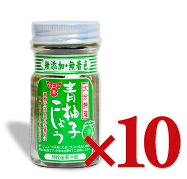 フンドーキン 青柚子こしょう 50g × 10個 《あす楽》