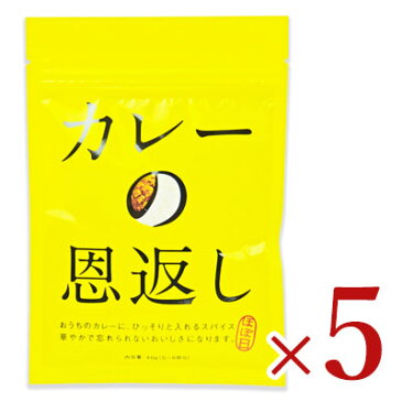 【食フェス24時間限定！特別クーポン配布中】《メール便で送料無料》ほぼ日 カレーの恩返し 40g × 5個