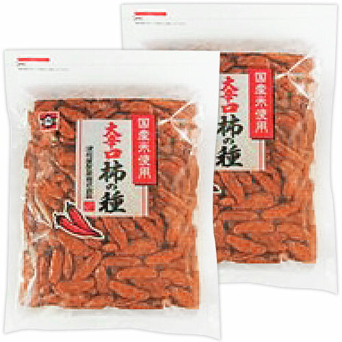 浪花屋製菓 大辛口柿の種チャック袋 390g × 2個
