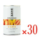 【マラソン限定!最大2000円OFFクーポン配布中!】《送料無料》サンスター 健康道場 黄実野菜 缶 160g × 30本入り ケース販売