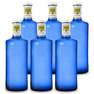 《送料無料》スリーボンド貿易 ソラン・デ・カブラス ナチュラルミネラルウォーター 1000ml[ガラス瓶] × 6本 ケース販売のサムネイル