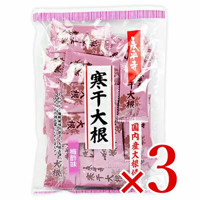 永平寺 寒干大根 梅酢味 85g × 3袋《あす楽》