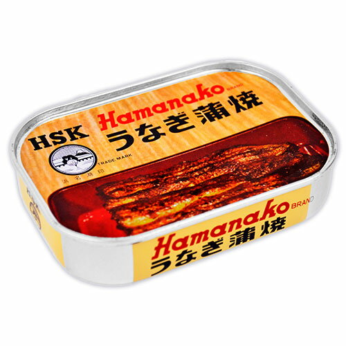 《送料無料》浜名湖食品 うなぎ蒲焼缶詰 100g × 6缶