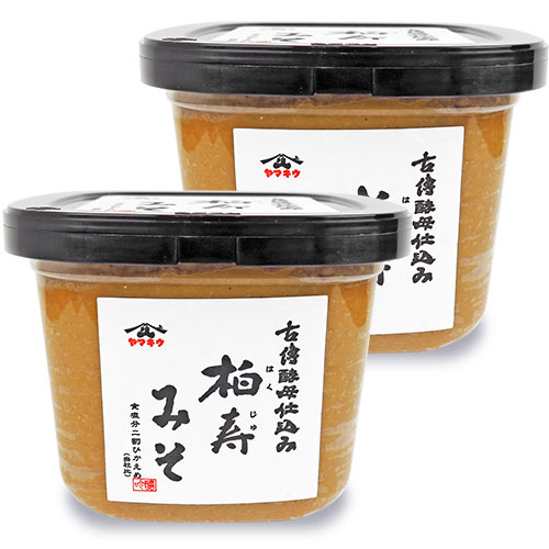 小玉醸造 ヤマキウ 柏寿味噌 古傅酵母仕込み 1kg × 2個