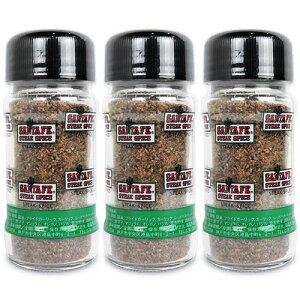 【月初め34時間限定!!最大2000円OFFクーポン配布中!! 】サンタフェ ステーキスパイス 70g × 3本