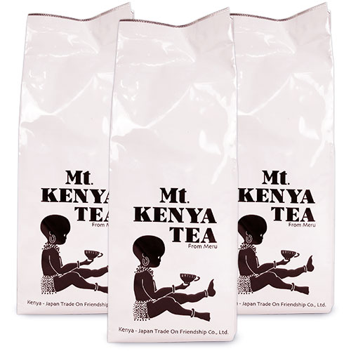 【最大2200円OFFのスーパーSALE限定クーポン配布中！】《送料無料》アフリカンスクエアー ケニア山の紅茶 250g × 3袋 PF1