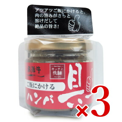 飛騨ハム ご飯にかける飛騨牛ハンバ具ー 120g × 3個