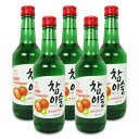 【スーパーSALE限定!最大2000円OFFクーポン配布中!】JINRO 眞露 (真露) チャミスル ストロベリー 360ml × 5本
