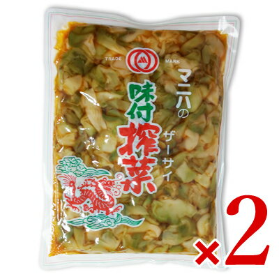 マニハ食品 味付けザーサイ 1kg × 2袋《賞味期限2022年8月4日》