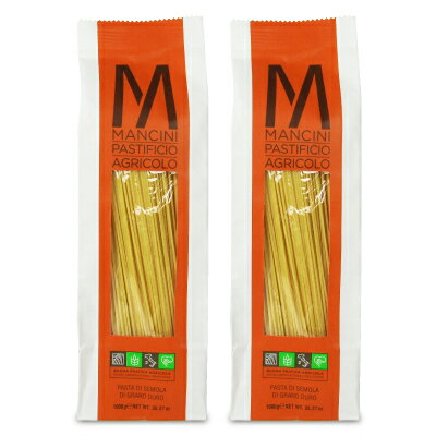 《送料無料》モンテ物産 マンチーニ スパゲッティーニ 1.8mm 1kg × 2袋