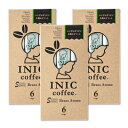 【GW限定！最大10%OFFクーポン配布中！】イニックコーヒー INIC COFFEE ビーンズアロマ アソート 6種類 24g × 3箱