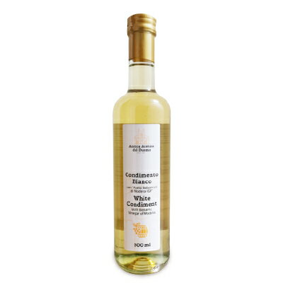 白いバルサミコ酢 DEL DUOMO 500ml ［アンドレア ミラノ Andrea Milano］【酢 果実酢 イタリア モデナ ビネガー 白バルサミコ】のサムネイル