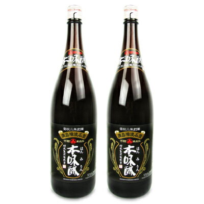 《送料無料》岡本亀太郎本店 ミツボシ 本みりん 1800ml × 2本