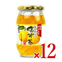 【マラソン限定!最大2000円OFFクーポン配布中!】《送料無料》正栄食品 はちみつ入りゆず茶 415g × 12個