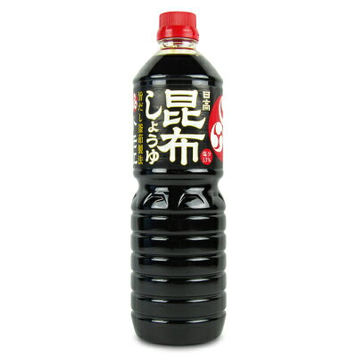 福山醸造 トモエ 日高昆布しょうゆ 1L