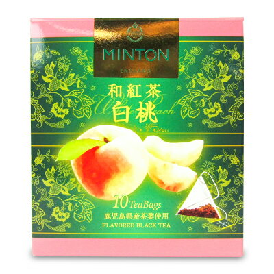 【マラソン限定！最大2200円OFFクーポン配布中！】ミントン 和紅茶 白桃 2g×10p 共栄製茶 ティーバッグ