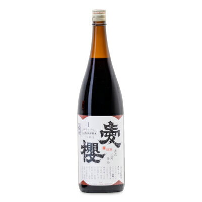 《送料無料》杉浦味淋 古式三河仕込 愛桜 純米本みりん 1年熟成 1800ml