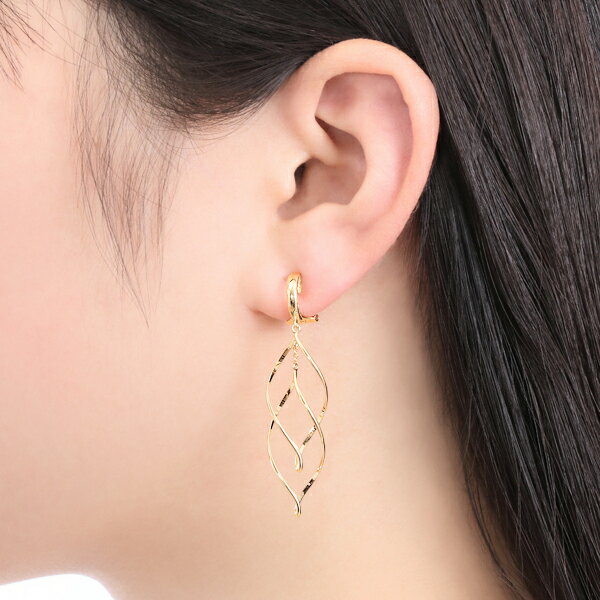 【SALE】 K10イエローゴールドイヤリング