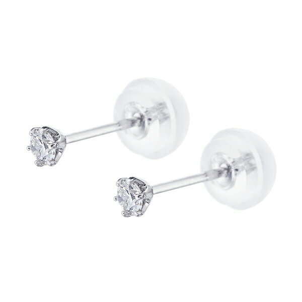 プラチナダイヤモンドピアス