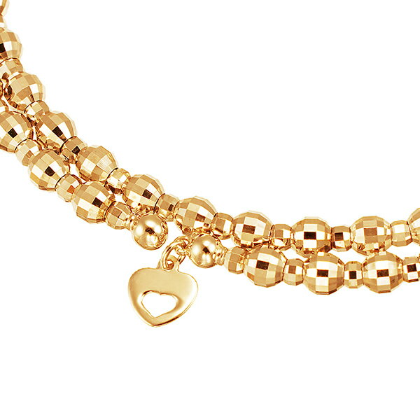 【ポイント5倍】〜3/23（日）23:59までK18イエローゴールドバングル