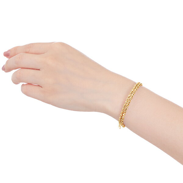 【ポイント5倍】〜3/23（日）23:59までK18イエローゴールドバングル