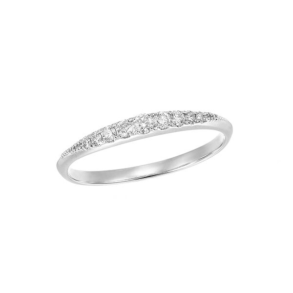 ジュエリーツツミ 指輪 K18ホワイトゴールドダイヤモンドリング