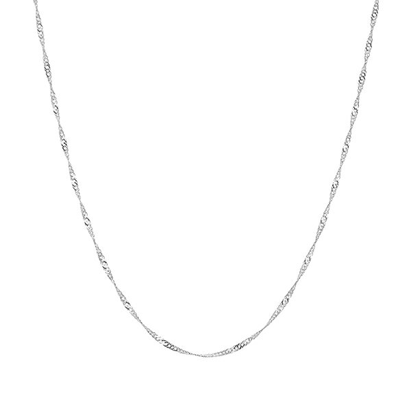 K14ホワイトゴールドネックレス（50cm）のサムネイル