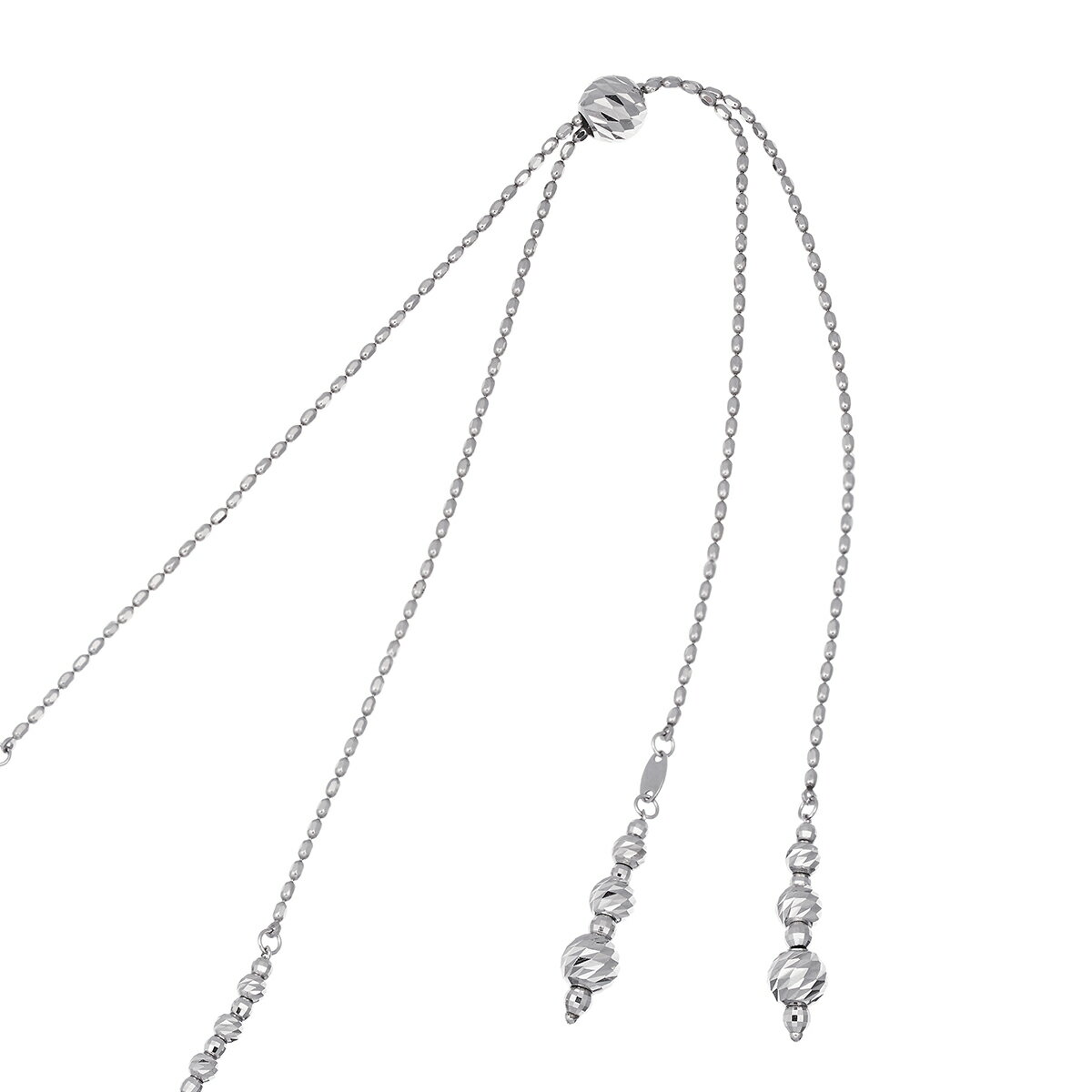 プラチナロングネックレス