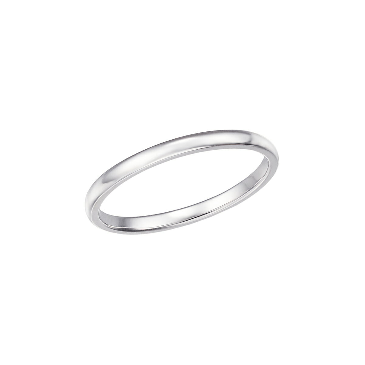 K10ホワイトゴールドリング(ピンキーリング)