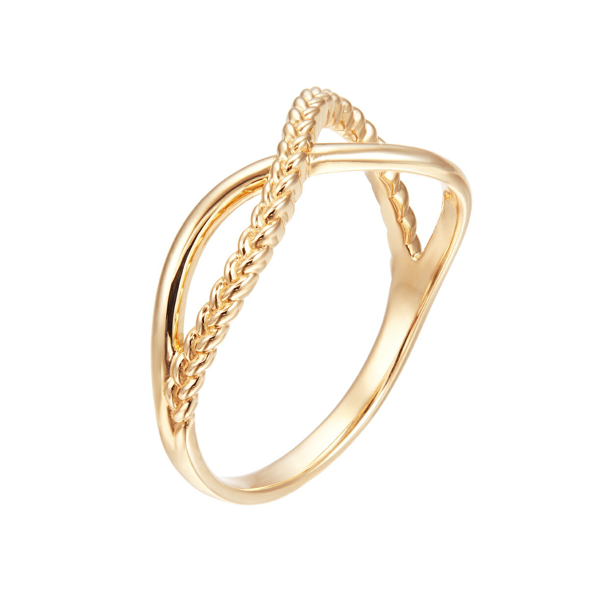 20％ポイントバック 〜09/26(金)9：59まで【DEAL】 K10イエローゴールドリング