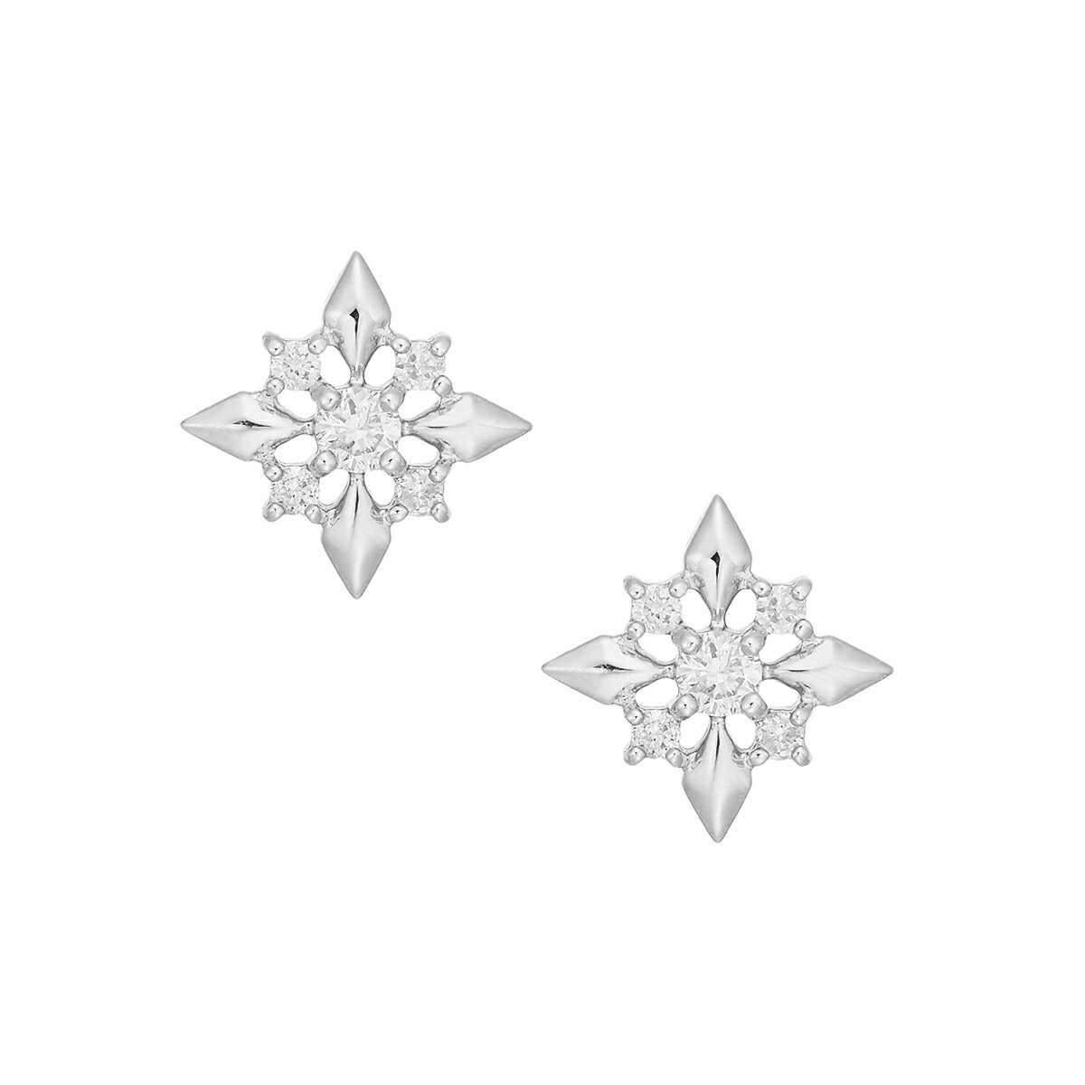 プラチナダイヤモンドピアス...