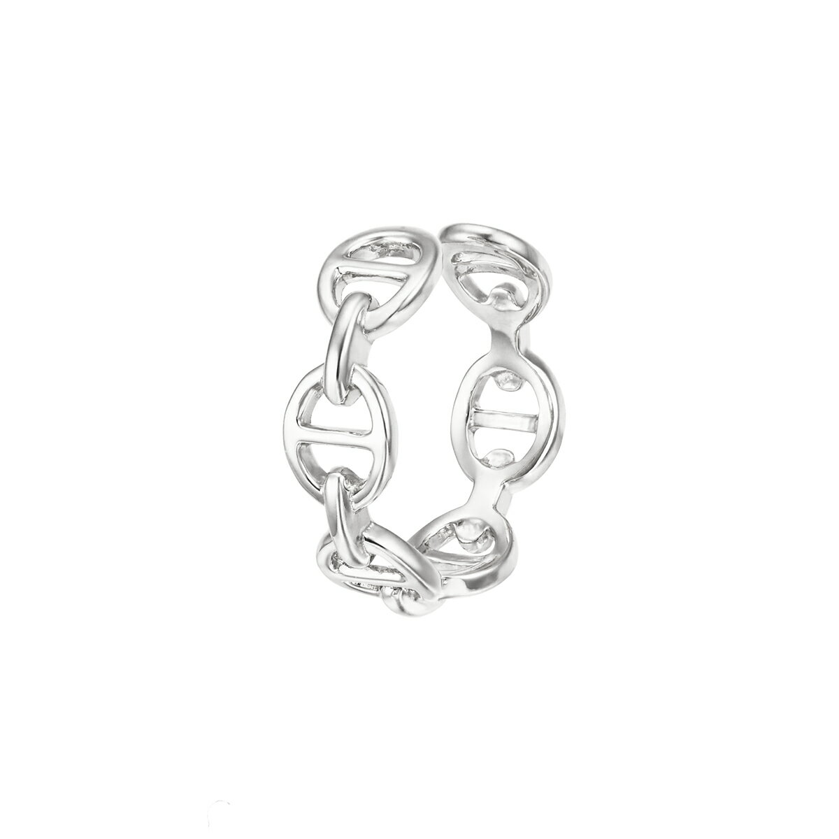 K10ホワイトゴールドイヤーカフ(片側)