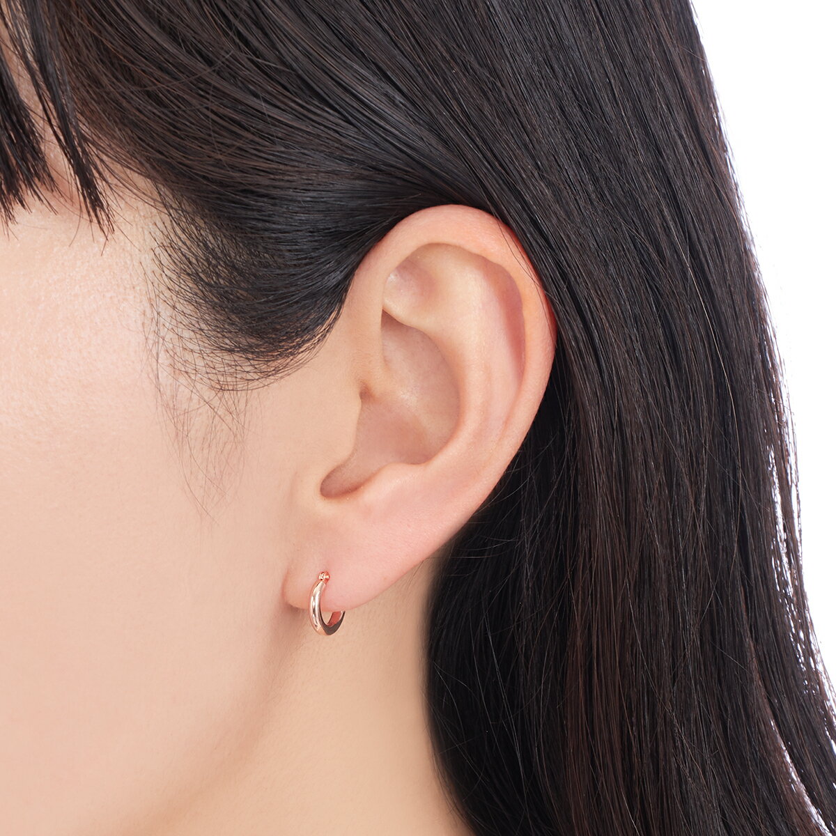 K10ピンクゴールドピアス