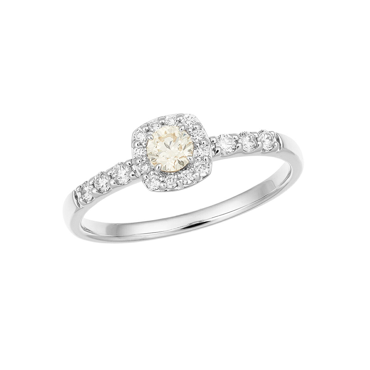 プラチナ鑑定書付ダイヤモンドリング