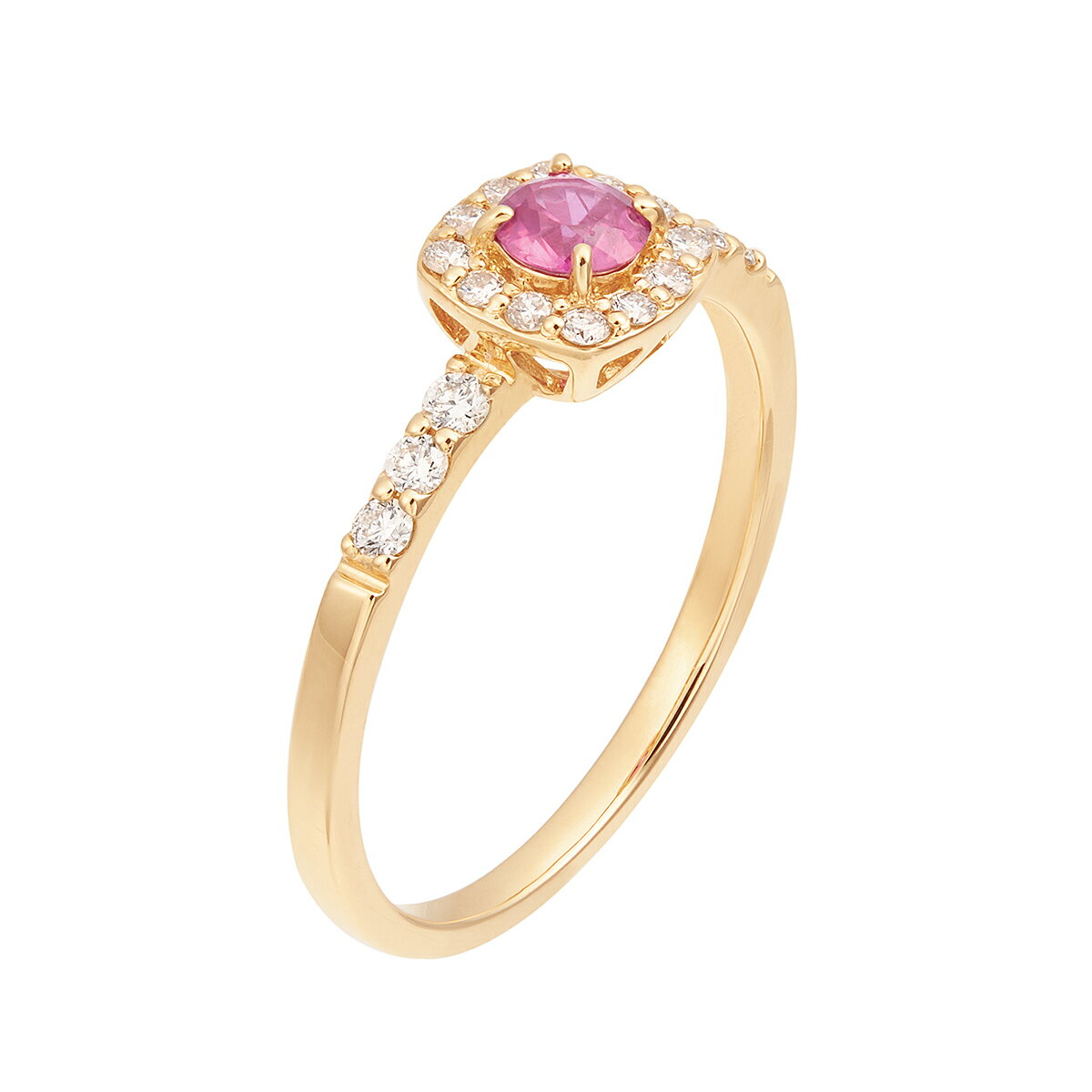 【SALE】 K18イエローゴールドルビーリング