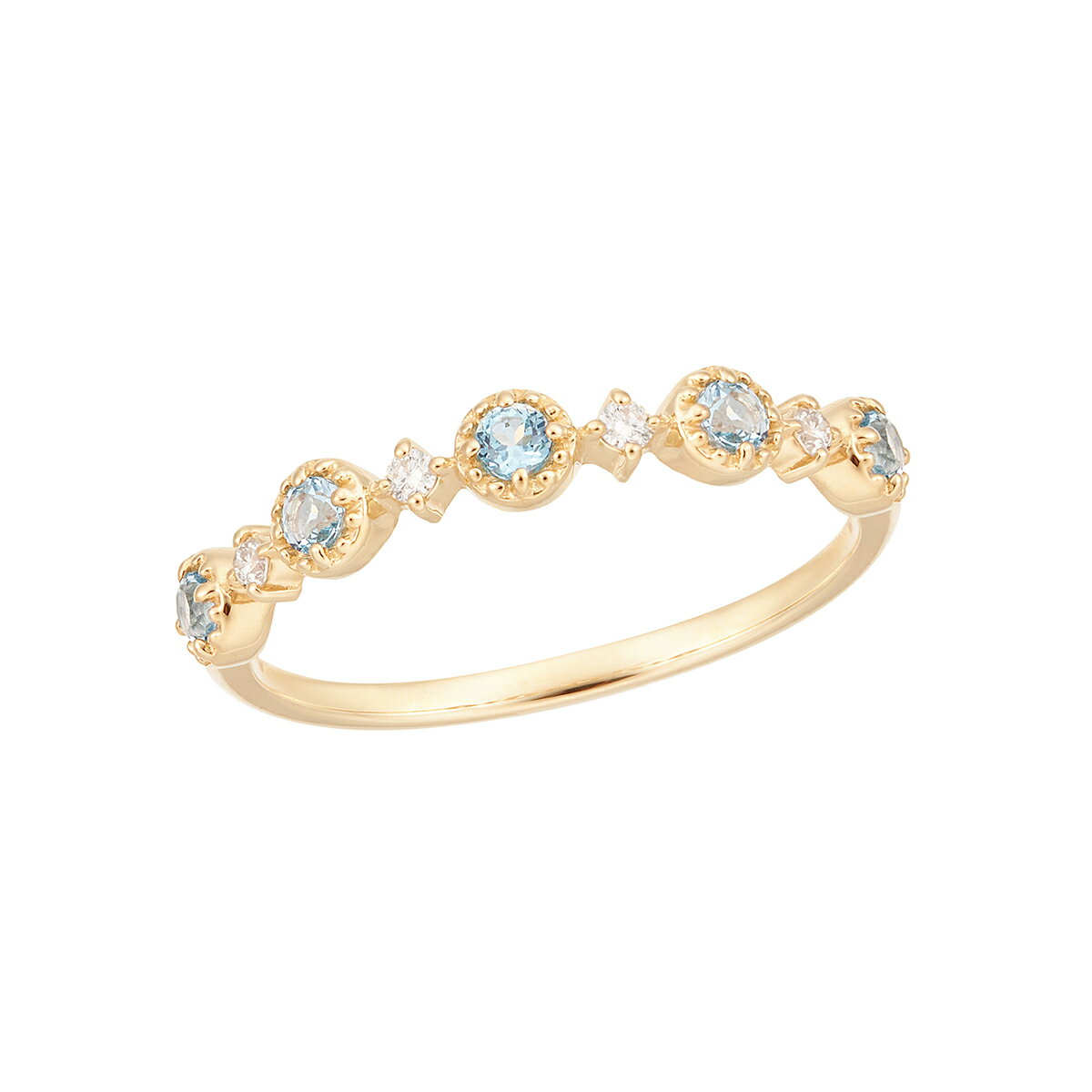 K10イエローゴールドブルートパー...